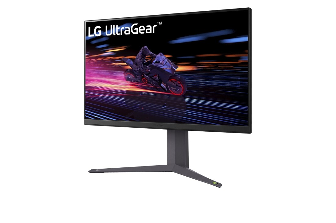 LG Moniteur pour jeu 32” UltraGear™ | QHD, IPS 1ms(GtG), NVIDIA® G-SYNC® Compatible, Vue avant latérale à -15 degrés, 32GR75Q-B, thumbnail 2