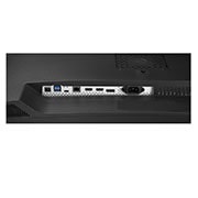 LG Moniteur incurvé UltraWide™ QHD 21:9 de 34 po (3440 x 1440), gros plan des ports, 34WQ73A-B, thumbnail 8