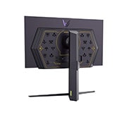 LG Moniteur pour jeu UltraGear™ OLED édition League of Legends | 27'', QHD, 240Hz, vue arrière avec lumières allumées, 27GR95QL-B, thumbnail 9