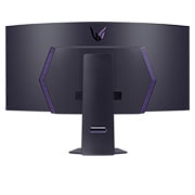 LG Le moniteur pour jeu incurvé UltraGear™ OLED 45'' | 800R, DisplayHDR True Black 400, 240Hz, 0.03ms (GtG), Vue arrière avec lumières allumées, 45GS95QE-B, thumbnail 8