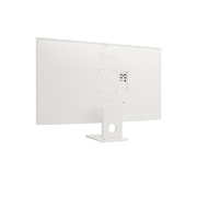 LG MyView Smart Monitor 4K UHD 32 pouces avec webOS, vue arrière en perspective, 32SR73U-W, thumbnail 8