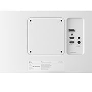 LG Moniteur IPS 4K UHD UltraFine™ 27'', gros plan des ports, 27US500-W, thumbnail 9
