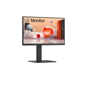 LG Moniteur IPS avec USB Type-C™ et RJ45 24” Full HD, vue latérale à +15 degrés, 24BA750-B, thumbnail 2