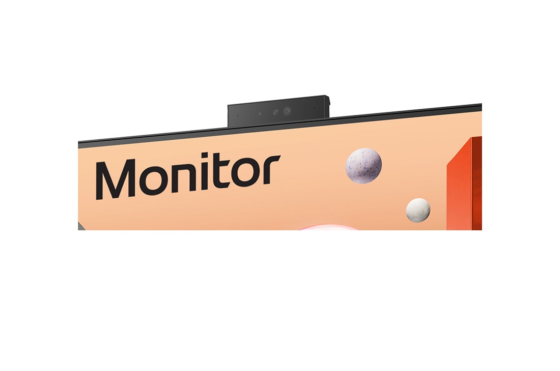 LG Moniteur Full HD IPS 24” avec webcam FHD et USB Type-C™ intégrés, vue rapprochée de la webcam, 24BA850-B, thumbnail 9