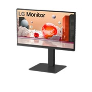 LG Moniteur IPS avec USB Type-C™ 24'' Full HD, vue latérale à -30 degrés, 24BA650-B, thumbnail 4