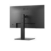LG Moniteur Full HD IPS 27” avec webcam FHD et USB Type-C™ intégrés, vue arrière en perspective, 27BA850-B, thumbnail 8