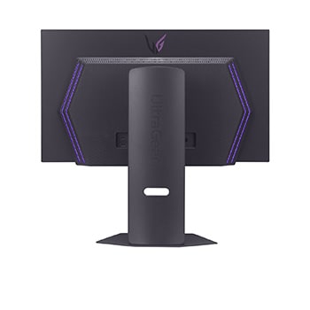 LG Moniteur pour jeu LG UltraGear™ 27 pouces OLED 480Hz QHD | 0.03ms (GtG), DP 2.1, DisplayHDR True Black 400 , vue arrière avec lumières allumées, 27GX790A-B, thumbnail 5