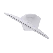 LG Moniteur pour jeu intelligent IA LG UltraGear™ 32 pouces UHD 4K 144Hz | 1ms (GtG), webOS, vue de haut du moniteur incliné à -30 degrés, 32G810SA-W, thumbnail 6