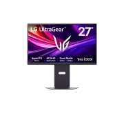 LG Moniteur pour jeu Nano IPS Black UHD 4K 240Hz LG UltraGear™ 27 pouces | 1ms (GtG), DP 2.1, DisplayHDR 600, vue avant, 27G850A-B, thumbnail 1