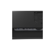 LG Moniteur incurvé IPS UltraWide QHD 34'' avec webcam FHD intégrée et USB Type-C™, vue rapprochée des ports, 34BA85QE-B, thumbnail 9