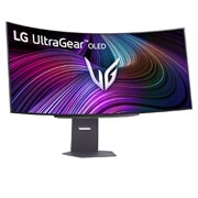 LG 45' (113 cm) | Moniteur gaming OLED 21:9 | Résolution WQHD 3440 x 1440, vue de haut à +15 degrés, 45GX90SA-B, thumbnail 9