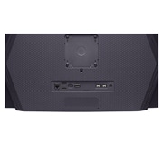 LG 45' (113 cm) | Moniteur gaming OLED 21:9 | Résolution WQHD 3440 x 1440, gros plan de l’emblème à l’arrière avec lumières allumées, 45GX90SA-B, thumbnail 15