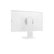 LG Smart Monitor IPS 4K UHD 31,5 pouces avec webOS, vue arrière en perspective, 32U850SA-W, thumbnail 13