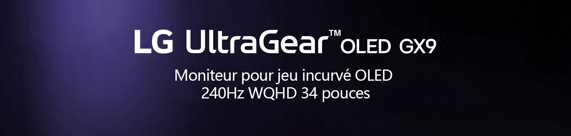 Image du logo UltraGear™ OLED GX9.	