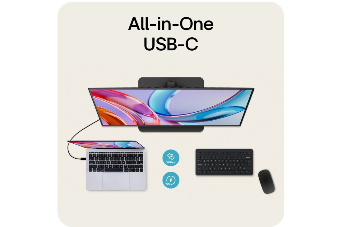 LG Moniteur VA 4K UHD UltraFine™ 31,5'', Vue latérale, 32U720A-B, thumbnail 15