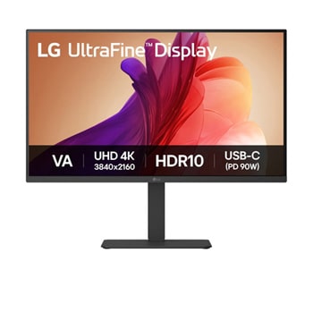 LG Moniteur VA 4K UHD UltraFine™ 31,5'', vue avant, 32U720A-B, thumbnail 1