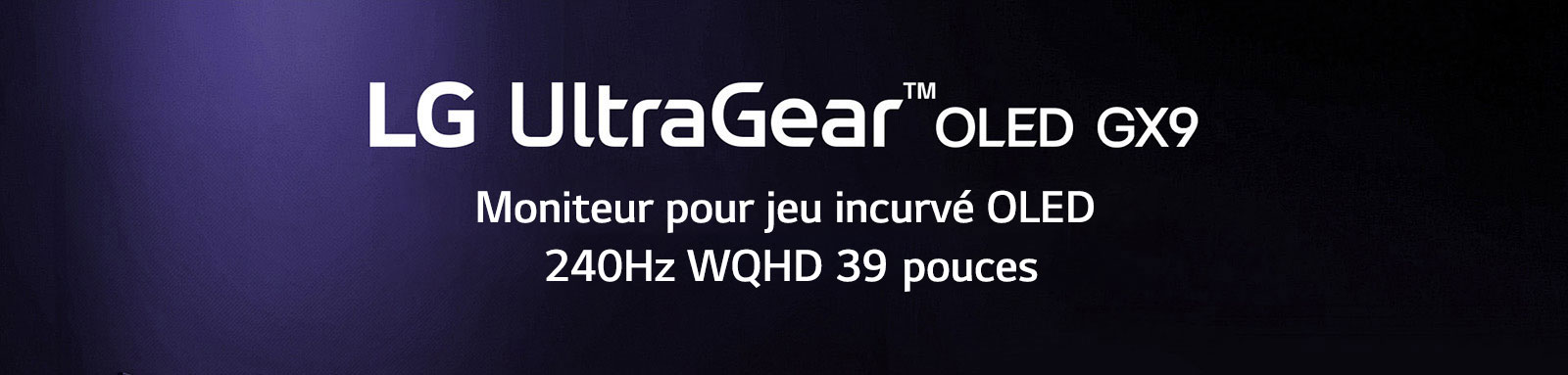 Image du logo UltraGear™ OLED GX9.	