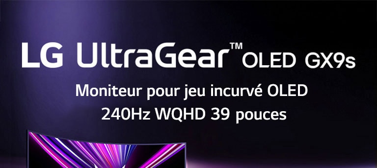 Image du logo UltraGear™ OLED GX9.	