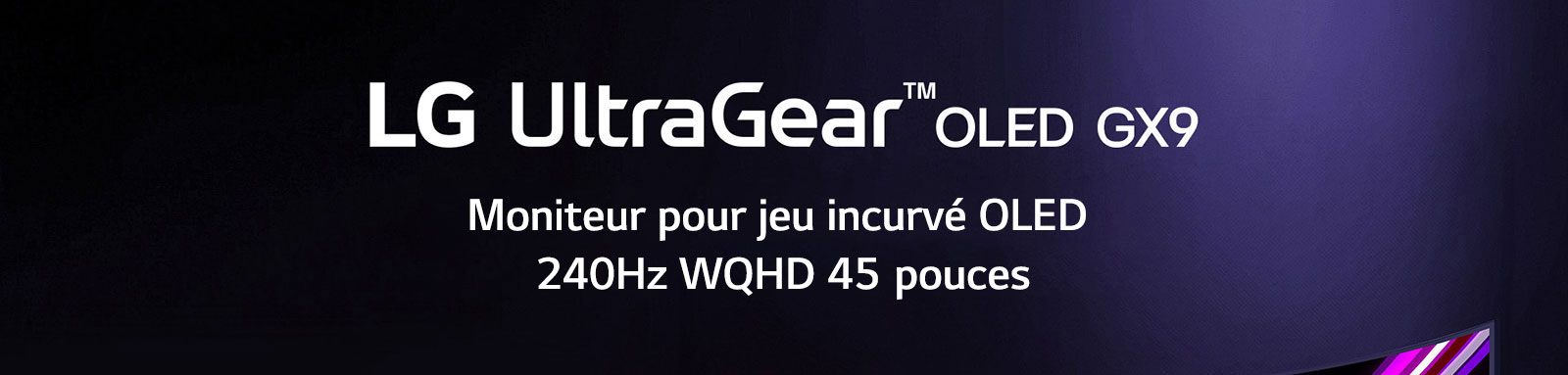Image du logo UltraGear™ OLED GX9.	