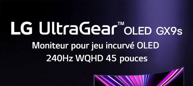Image du logo UltraGear™ OLED GX9.	