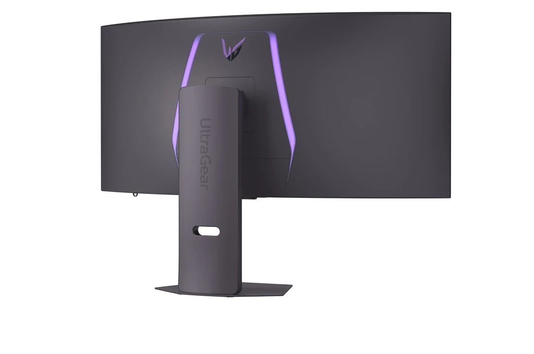LG Moniteur pour jeu incurvé LG UltraGear™ OLED 240Hz 39 pouces | 0.03ms (GtG), DisplayHDR True Black 400, USB-C (PD 65 W) & HDMI 2.1, vue avant du moniteur avec le support en bas, 39GX900A-B, thumbnail 17