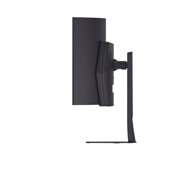 LG Moniteur pour jeu incurvé LG UltraGear™ OLED 240Hz 45 pouces | 0.03ms (GtG), DisplayHDR True Black 400, USB-C (PD 65 W) & HDMI 2.1, vue latérale, 45GX900A-B, thumbnail 4