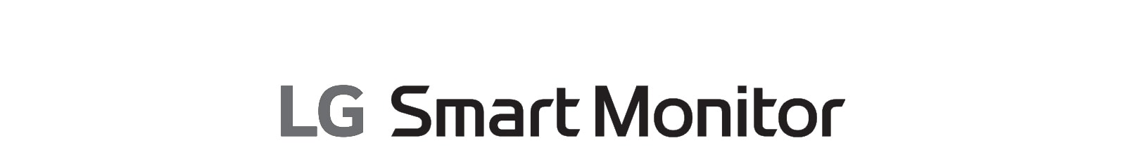 Logo LG Smart Monitor.