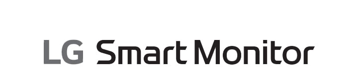 Logo LG Smart Monitor.