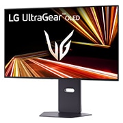 LG Moniteur pour jeu LG UltraGear™ GX8 OLED 4K UHD 32'' | 32GX850A avec Dual-Mode, 0.03ms (GtG), DisplayHDR True Black 400, panneau à reflet, vue de côté à -15 degrés, 32GX850A-B, thumbnail 2