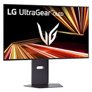 LG Moniteur pour jeu LG UltraGear™ GX8 OLED 4K UHD 32'' | 32GX850A avec Dual-Mode, 0.03ms (GtG), DisplayHDR True Black 400, panneau à reflet, Vue de côté de +15 degrés, 32GX850A-B, thumbnail 3