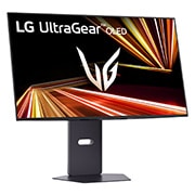 LG Moniteur pour jeu LG UltraGear™ GX8 OLED 4K UHD 32'' | 32GX850A avec Dual-Mode, 0.03ms (GtG), DisplayHDR True Black 400, panneau à reflet, vue latérale droite avec réglage de l’inclinaison, 32GX850A-B, thumbnail 4