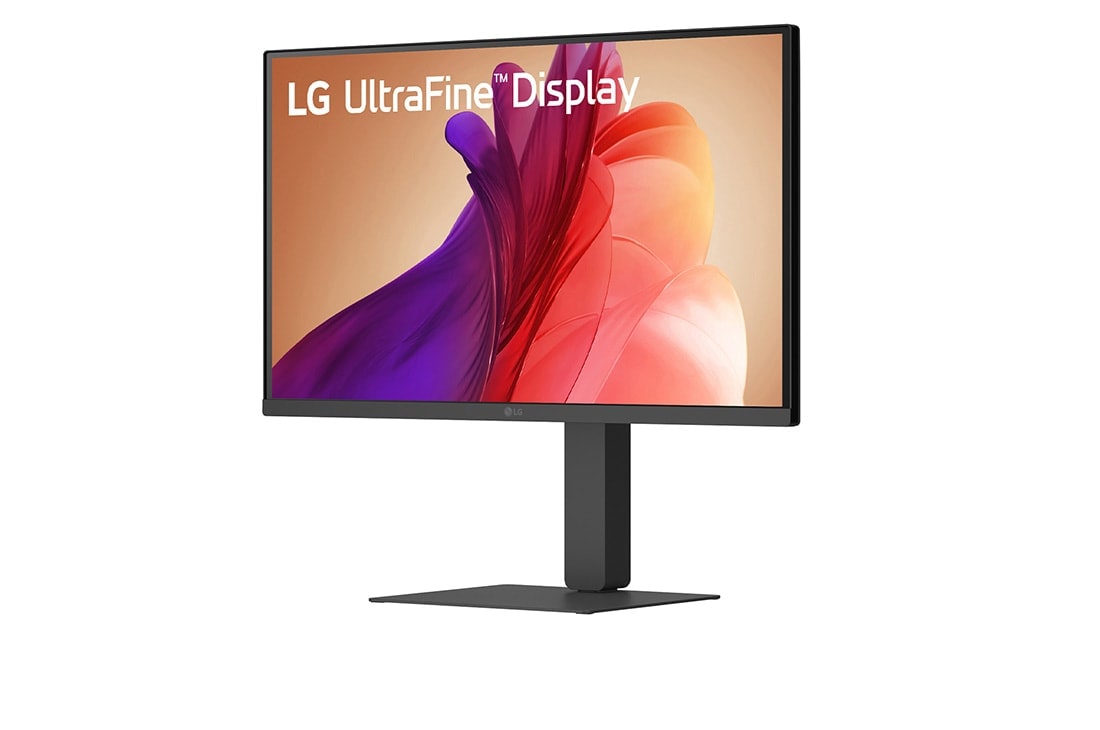 LG Moniteur IPS 4K UHD UltraFine™ 27'', vue de côté à -15 degrés, 27U730A-B, thumbnail 2