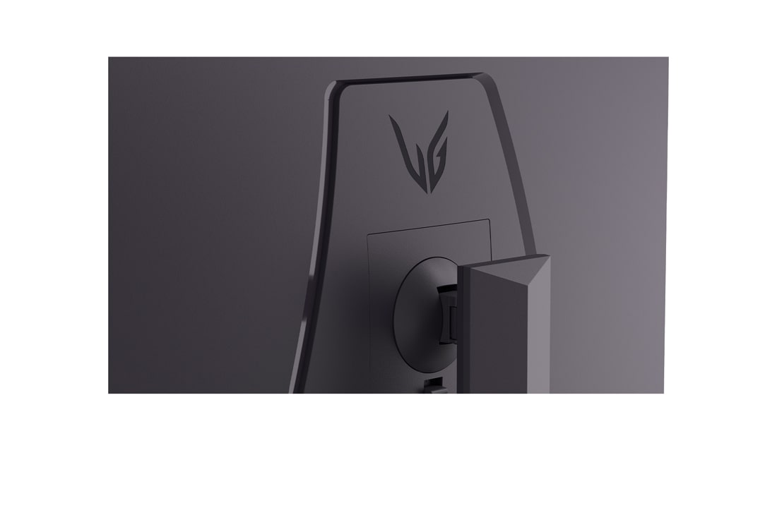 LG Moniteur pour jeu LG UltraGear™ G6 27 pouces 200 Hz QHD | 27G610A avec sRGB 99 % (typ.), VESA DisplayHDR™ 400, 1ms (GtG), HDMI 2.0, rear perspective view, 27G610A-B, thumbnail 7