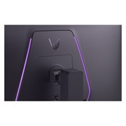 LG Moniteur de jeu OLED QHD LG UltraGear 27&nbsp;pouces 4ème générationㅣ27GX790B avec Dual Mode(720Hz@HD, 540Hz@QHD), 0.02ms(GtG), DP2.1, VESA DisplayHDR™ True Black 500, gros plan de l’emblème à l’arrière, 27GX790B-B, thumbnail 14