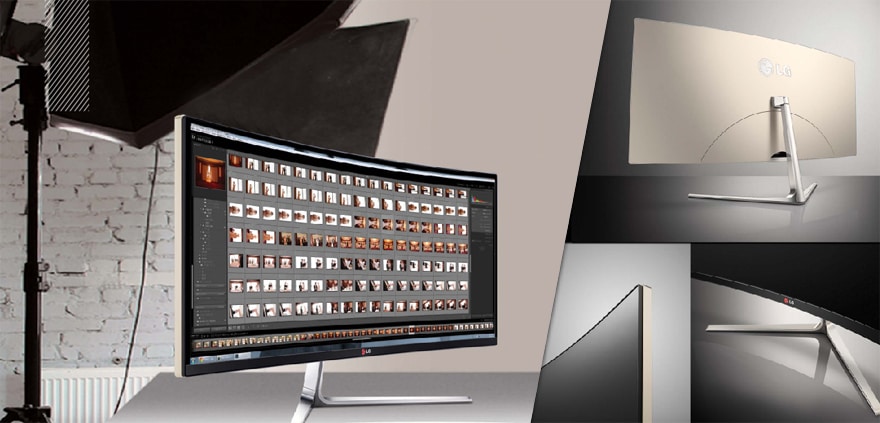 Ecran 21/9ème incurvé QHD