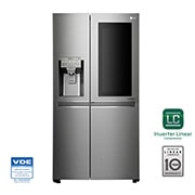 LG Knock. Knock. Keep it cool! | instaView™ Door-in-Door™ | 601L capacité | Réfrigérateur américain | Total No Frost  | Espace de refroidissement et de congélation supplémentaire| Compresseur linéaire Inverter, GSI960PZAZ, thumbnail 1