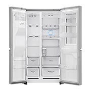 LG Knock. Knock. Keep it cool! | instaView™ Door-in-Door™ | 601L capacité | Réfrigérateur américain | Total No Frost  | Espace de refroidissement et de congélation supplémentaire| Compresseur linéaire Inverter, GSI960PZAZ, thumbnail 8