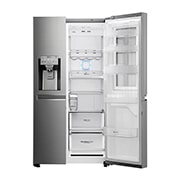 LG Knock. Knock. Keep it cool! | instaView™ Door-in-Door™ | 601L capacité | Réfrigérateur américain | Total No Frost  | Espace de refroidissement et de congélation supplémentaire| Compresseur linéaire Inverter, GSI960PZAZ, thumbnail 10