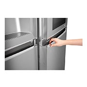 LG Knock. Knock. Keep it cool! | instaView™ Door-in-Door™ | 601L capacité | Réfrigérateur américain | Total No Frost  | Espace de refroidissement et de congélation supplémentaire| Compresseur linéaire Inverter, GSI960PZAZ, thumbnail 12