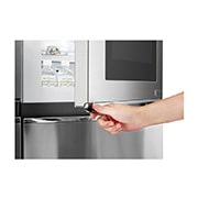 LG Knock. Knock. Keep it cool! | instaView™ Door-in-Door™ | 601L capacité | Réfrigérateur américain | Total No Frost  | Espace de refroidissement et de congélation supplémentaire| Compresseur linéaire Inverter, GSI960PZAZ, thumbnail 15