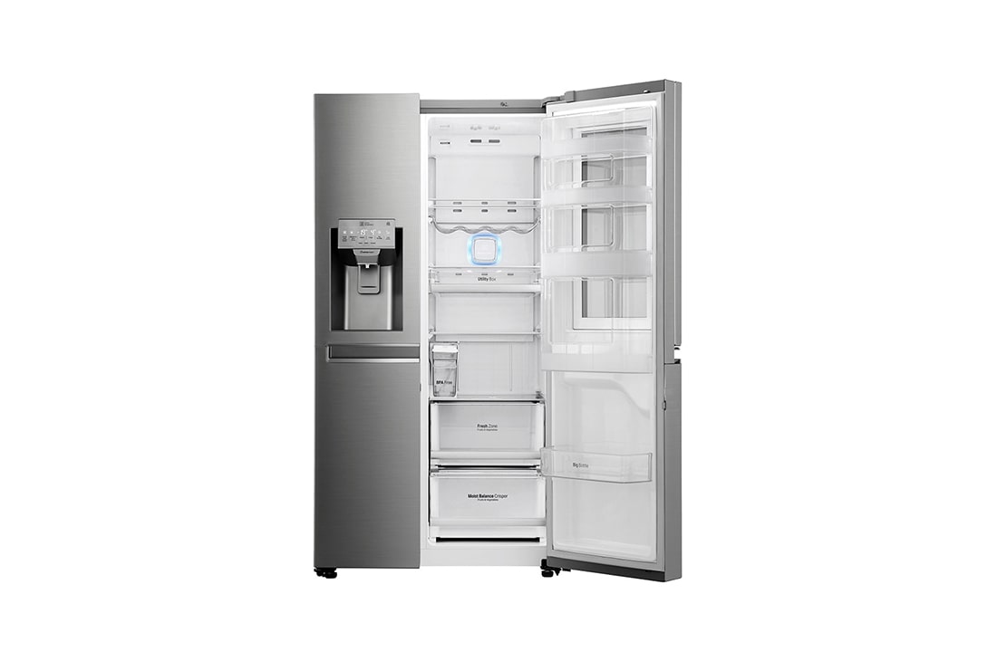 LG Knock. Knock. Keep it cool! | instaView™ Door-in-Door™ | 601L capacité | Réfrigérateur américain | Total No Frost  | Espace de refroidissement et de congélation supplémentaire| Compresseur linéaire Inverter, GSI960PZAZ, thumbnail 10