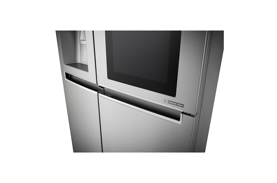LG Knock. Knock. Keep it cool! | instaView™ Door-in-Door™ | 601L capacité | Réfrigérateur américain | Total No Frost  | Espace de refroidissement et de congélation supplémentaire| Compresseur linéaire Inverter, GSI960PZAZ, thumbnail 13