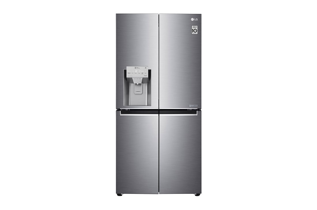 LG Réfrigérateur Multi-Portes, version Slim | Door Cooling+ - La fraîcheur partout | Toujours économique E | Total No Frost, GML844PZKZ