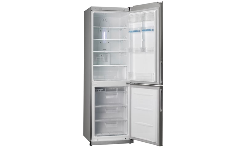 LG Combi-réfrigérateur A+: Toujours économique, Meilleur rendement et durée de conservation plus longue!, GB3133PVKW, thumbnail 2