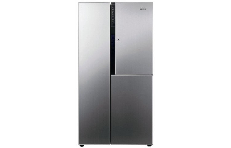 LG 4 Portes avec Door-in-Door™ | Soins parfait pour vos produits | Total no Frost | Compresseur lineaire garanti 10 ans | Distributeur eau et glacçons, GS9366NSFZ, thumbnail 2