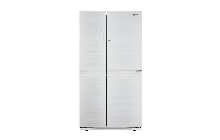 LG Toujours économique A+, Meilleur rendement frigorifique (Total No Frost), 10 ans de garantie sur le Linear compressor, GS9566KSAV