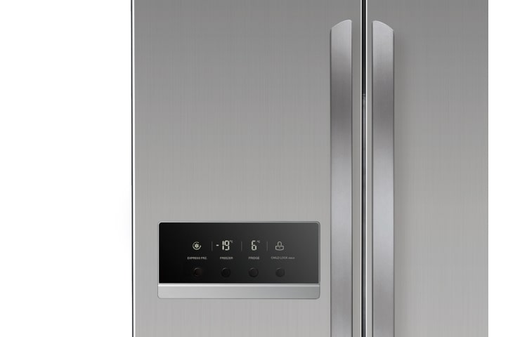 LG Side by Side | Design Américain | Linear Compressor | No Frost | Multi Air Flow, GSB325PVQV, thumbnail 3