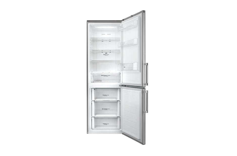 LG Toujours économique A+|Compresseur linéaire Inverter | Multi-Air Flow Cooling | Moist Balance Crisper |  Congélateur plus grand., GBB59PZKVB, thumbnail 6