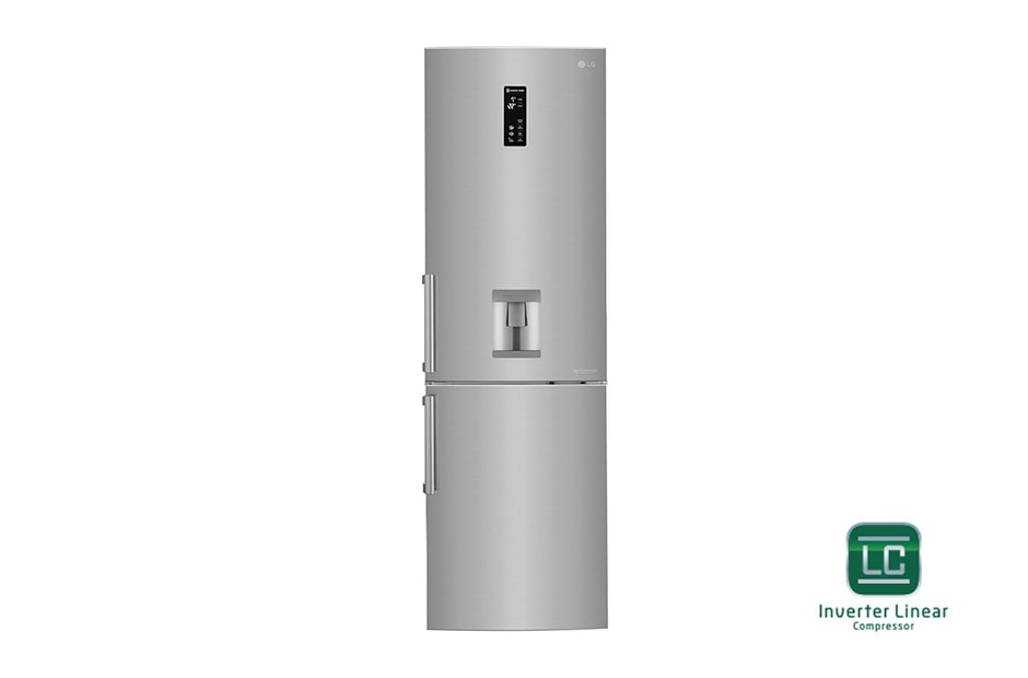 LG Distributeur d’eau | Total no frost |Compresseur linéaire Inverter | Multi-Air Flow | Moist Balance Crisper |  Congélateur plus grand., GBF59PZDZB