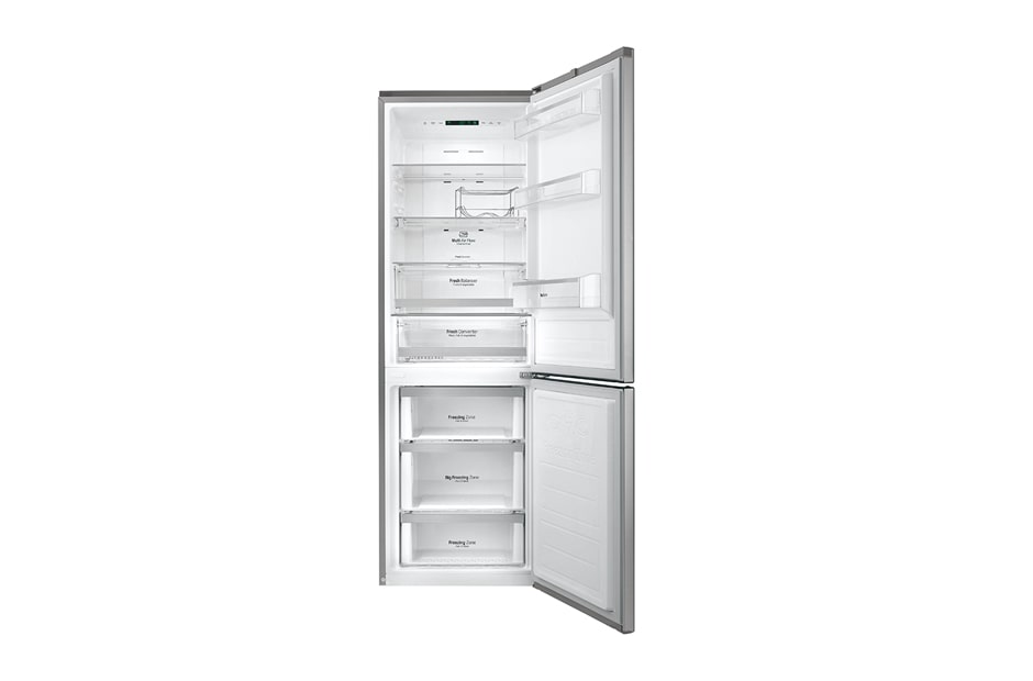 LG Total no frost |Compresseur linéaire Inverter |  Multi-Air Flow |  Moist Balance Crisper | Congélateur plus grand., GBB59PZGFS, thumbnail 5